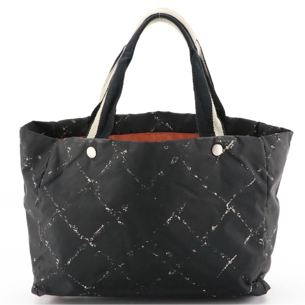 CHANEL Nylon Travel Line Tote
